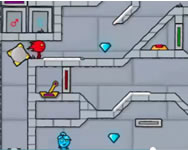 Fireboy and Watergirl 3 ice temple Love Tester HTML5 jtk