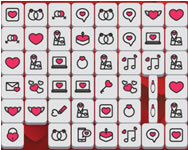 Valentines mahjong Love Tester HTML5 jtk